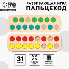 Developing game is a neurotranster. Speech therapy finger