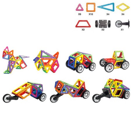 Designer magnetic "color magnets", 32 details-1