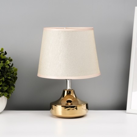 Bulbed lamp with a lampshade Risalux "Shine", 1 × 40 W, E27, 17 × 17 × 24 cm-2
