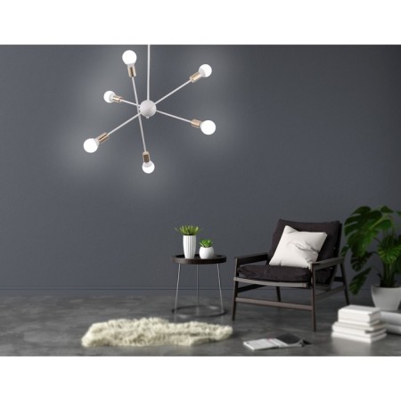 Lightwood LOOT LOFT AMBRELLA LIGHT, Loft, TR80432, 6HE27, white color, gold-6