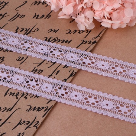 Capricon lace, 22 mm × 10 ± 1 m, lilac color-1