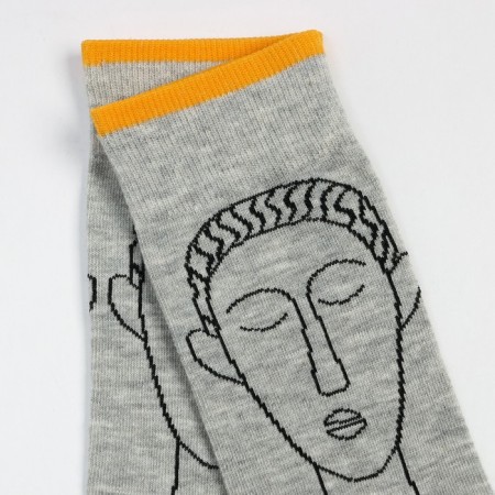 Socks, gray color, size 23-25-2