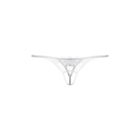 Thong with access Softline Collection, white color, size S/L-2