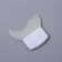 Makeup stencil, silicone, 5.7 × 5.5 × 0.5 cm, white color