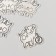 Decor Metal for creativity "Picky with ruble" 2.4x2.5 cm