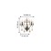 Bra Albero, 2x40W E14, Gray Color