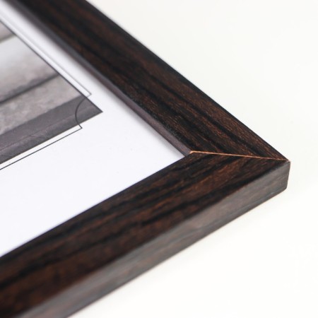 Photo frame MDF 15x21 cm, No. 6, wenge (plastic screen)-3