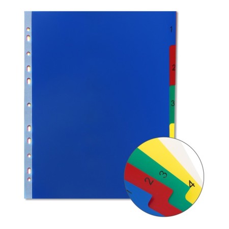 A set of A4+ Office-2000, digital 1-5, color, color, plastic 140 μm