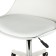 Armchair for operator Brabix Eames MG-310 PL, white plastic, eco-leather white
