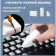 Melamin sponge for removing the stains of the shares, 9 × 6 × 3 cm