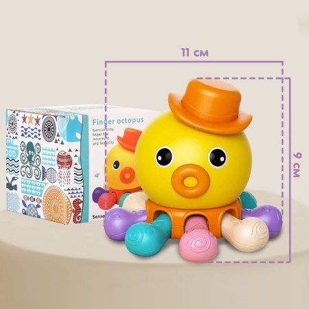 Developing, sensory toy "Octopus"-3