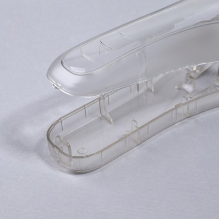 Academician for razor, with a lid, ventilated, 16.2 × 6.1 cm, the color is transparent-6