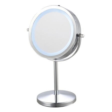 Cosmetic desktop mirror Unistor aura, bilateral, d = 17cm, with LED backlight