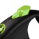 Roulette Flexi Black Design L (up to 50 kg) 5 m tape, black/green