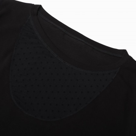 T -shirt female, black color, size 50-1
