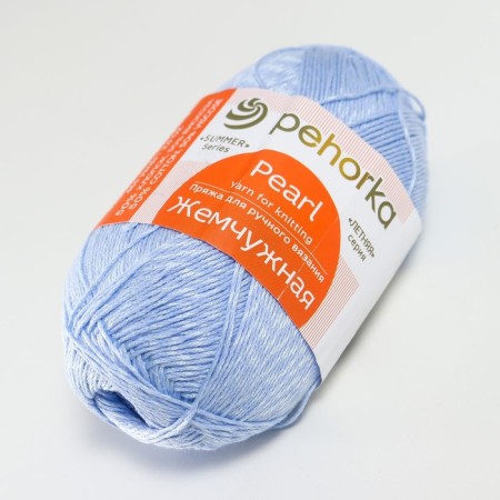 Yarn "Pearl" 50% cotton, 50% viscose 425m/100g (60-p.-2