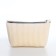 Lightning cosmetic bag, beige color
