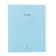 Notebook 18 sheets in the "People" line, cover covered paper, blue