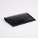 Cover for passport, embossing, crocodile, black color
