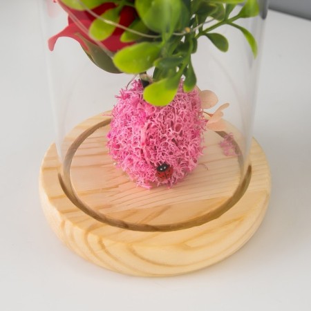 Night Call "Three Roses" LED from batteries 3haaa 11x11x21.5 cm Risalux-5