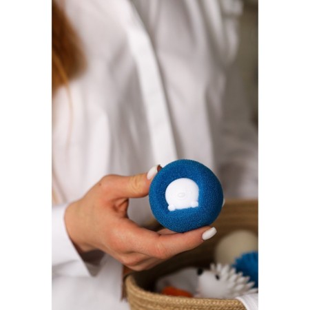 Balls for the washing of the share, set 4 pcs, d = 8 cm, blue/orange color-13