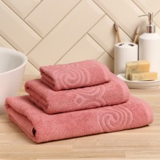 Trick Love Life Border, 30x60 cm, dust pink, 100% cotton, 380 g/m2