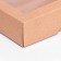 The box is folding, the lid is, with a window, craft, 14 x 10 x 4 cm,