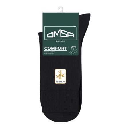 Men's socks Bamboo Omsa Classic, size 45-47, BLU color