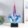 Souvenir Ceramics "Abstraction. Heart" Lilac-blue 9.5x20x41 cm