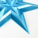 Figure "Star in the Star" Big Blue Metallic, Half, 69.5x60.3 cm