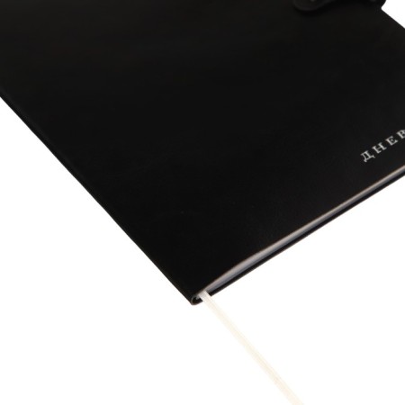 Universal diary for grade 1-11 Favourite. Black, soft cover, artificial leather, foil embossing, liesse, 80 g/m2-7