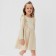 Платье для девочки с рюшей KAFTAN "Basic line", размер 30 (98-104), цвет кремовый