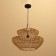 Ceiling light from Rotan Tommy, 1 × 120 W, E27, 50 × 50 × 35 cm
