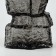Mounter Black Flowers Vase of Black Glass 25 × 15.5 × 15.5 cm