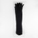 Lightning "Spiral", No. 5, detachable, castle machine, 100 cm, black color