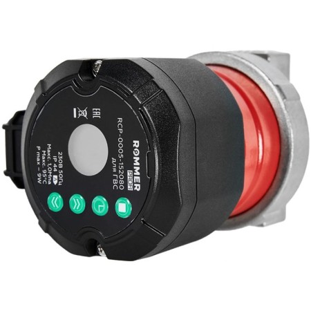Circulation pump Rommer Comfort Profi, 7 watts, pressure 1.2 m, 8.3 l/min, for hot water, timer, timer-1