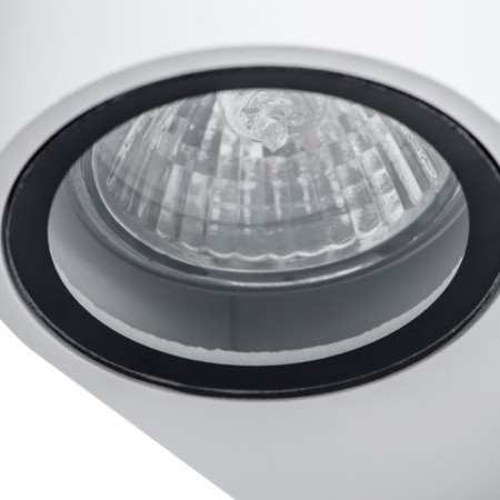 Facade lamp Arte Lamp Compass A3102al-1wh, GU10, 35 W, 7x9x8 cm, white-1