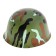 Carnival plastic helmet "Camouflage"