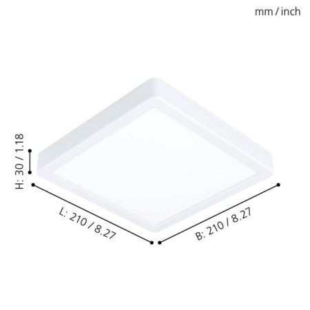Fueva LED LED 17W 1800LM, 3000k-1