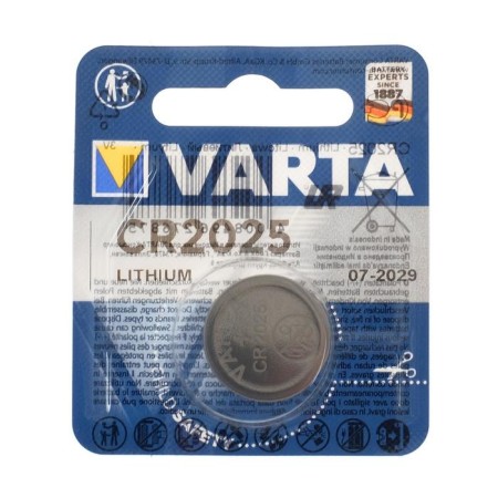 Battery lithium Varta, CR2025-1BL, 3V, blister, 1 pc.
