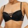Women's bra, black color, size 75a