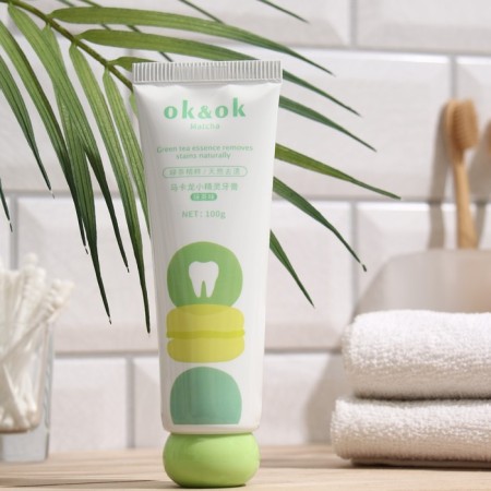 OK & OK toothpaste refreshing with a taste of green tea, 100 ml-1