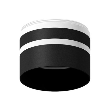 Front nozzle for the Ambrella Light Diy Spot, 10W MR16, the color is black, matte
