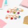 Children's ring "chosen" rhinestones are large, color mix