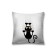Pillowess decorative “Harmful cat”, on a zipper, size 45x45 cm