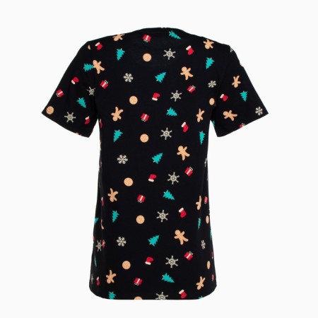 Women's T -shirt KAFTAN "XMAS FAMILY" p. 40-42, black-9