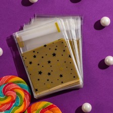 BOPP package with sticky tape, 