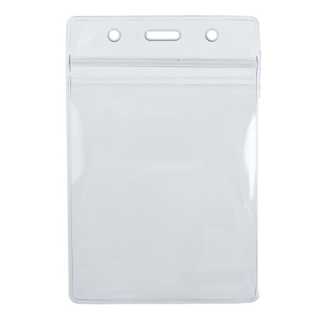 Badege-carman vertical, (external 110 x 70 mm, internal 80 x 65 mm), 20 md, with a latch ZIP