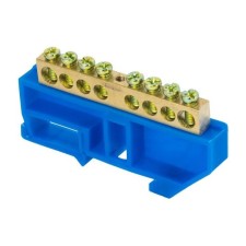 Shine zero ekf sN0-63-08-D din-rack, blue
