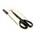 Chancellery scissors 19.0cm office plastic handles, euro suspension